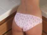 girl in pink bra and panties girls in string bikini panties