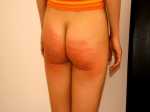 spanking girls pics bottom caning females